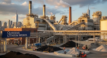 Las instalaciones de Queens Lithium