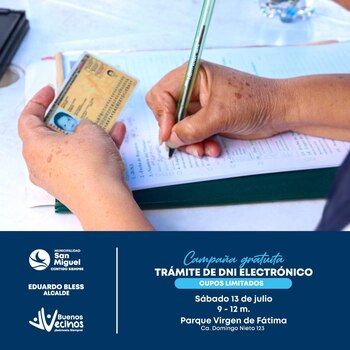 Las campañas itinerantes del Reniec