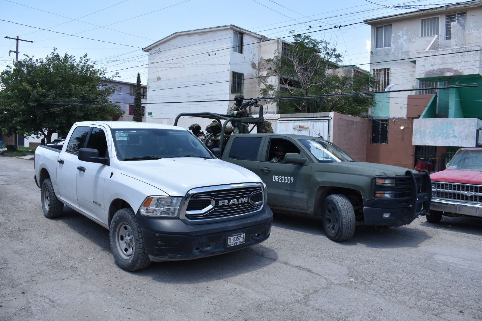 Parte de las labores de los agentes (FGE Chihuahua)