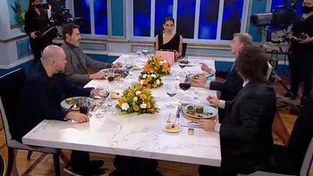 Martín Seefeld en la mesa