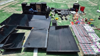 Resultados de la requisa en la cárcel de Chimaltenango, Guatemala