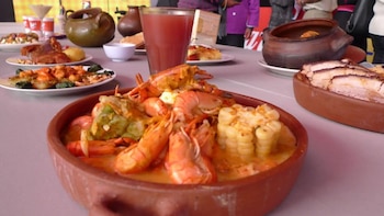 El chupe de camarones es