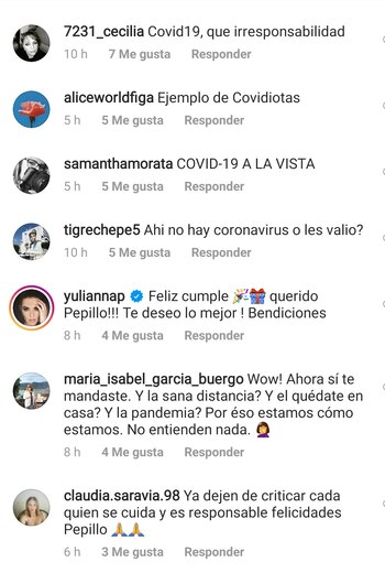 Más críticas contra Pepillo por