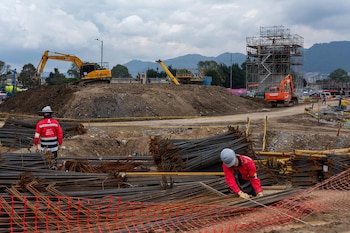 La megaestructura de Puente Aranda contará con tres niveles y facilitará la conexión vial entre la calle 13, avenida Sexta, Las Américas y carrera 50 - crédito IDU