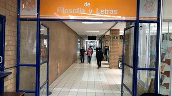 Un hombre grabó a una