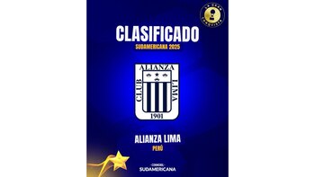 Alianza Lima clasificó a los
