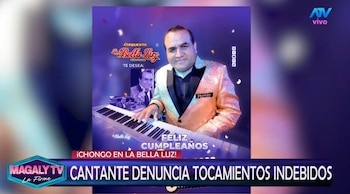 Magaly difunde videos del presunto acoso a Naldy Saldaña y espera la respuesta de La Bella Luz. Captura: Magaly TV La Firme.