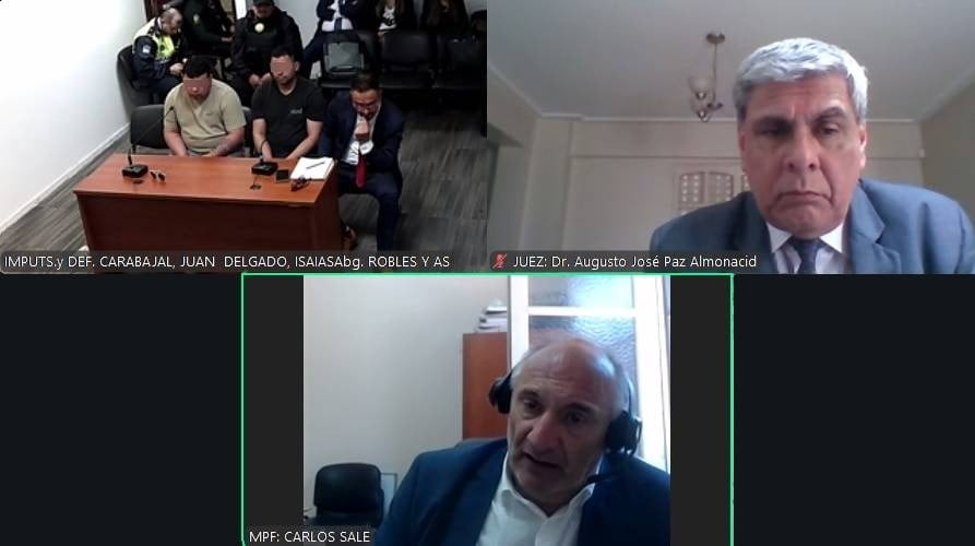 La audiencia de imputación se llevó a cabo este lunes (MPF)