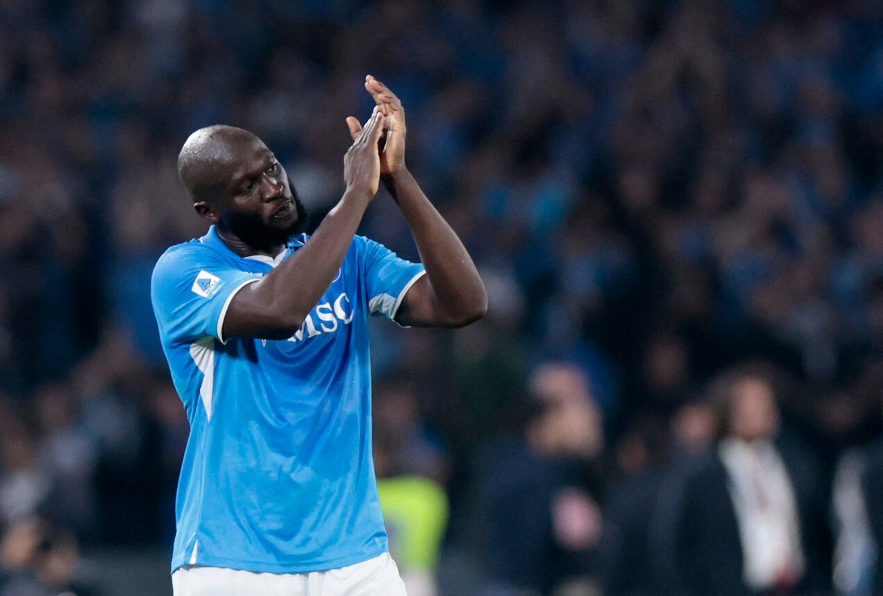 Romelu Lukaku, una de las principales figuras de Napoli (REUTERS/Remo Casilli)