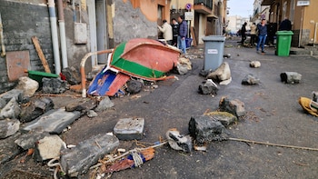 Harry golpea el sur de