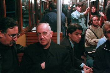 Mayo de 2008. Jorge Bergoglio