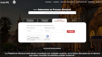 JNE publicó los planes de
