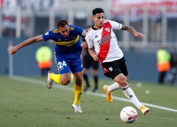 Fabrizio Angileri en una de