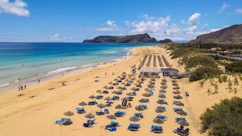 Playa de Porto Santo, en Madeira