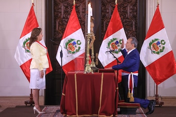 Presidenta de la república Dina