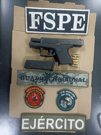 Entre los indicios asegurados hay