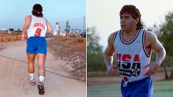 Las imágenes inéditas que compartió