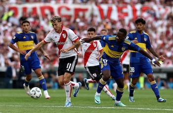 Rivr Plate y Boca Juniors