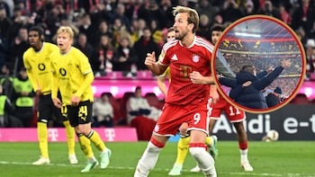 El gol agónico del Borussia Dortmund para empatar con el Bayern Múnich en el clásico de la Bundesliga: el festejo cara a cara de los fanáticos
