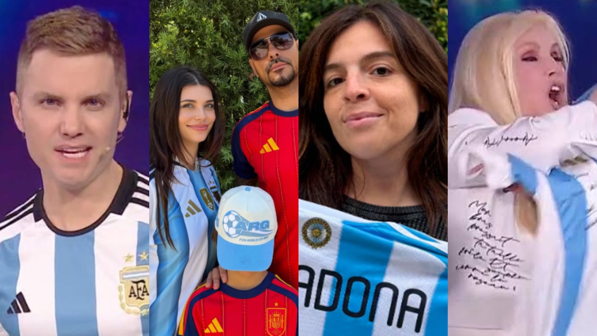 Orgullo, tristeza y gratitud para Argentina: los mensajes de los famosos tras la derrota contra España en el Mundial