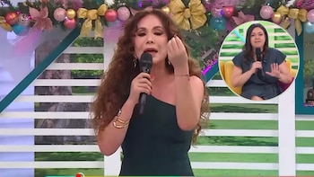 Janet Barboza discute en vivo