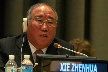 El diplomático Xie Zhenhua fue