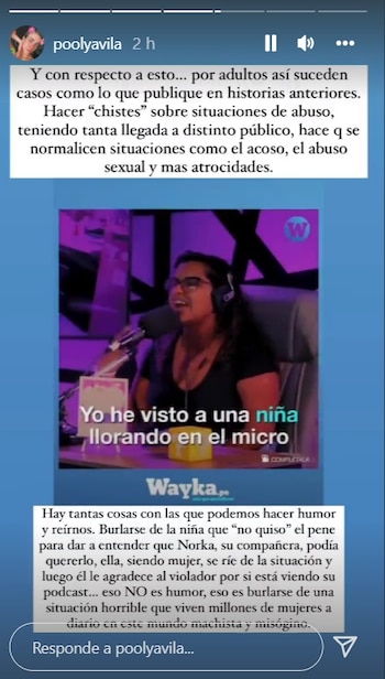 Post de Poly Dávila. (Foto: