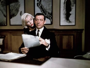 Yves Montand en una escena