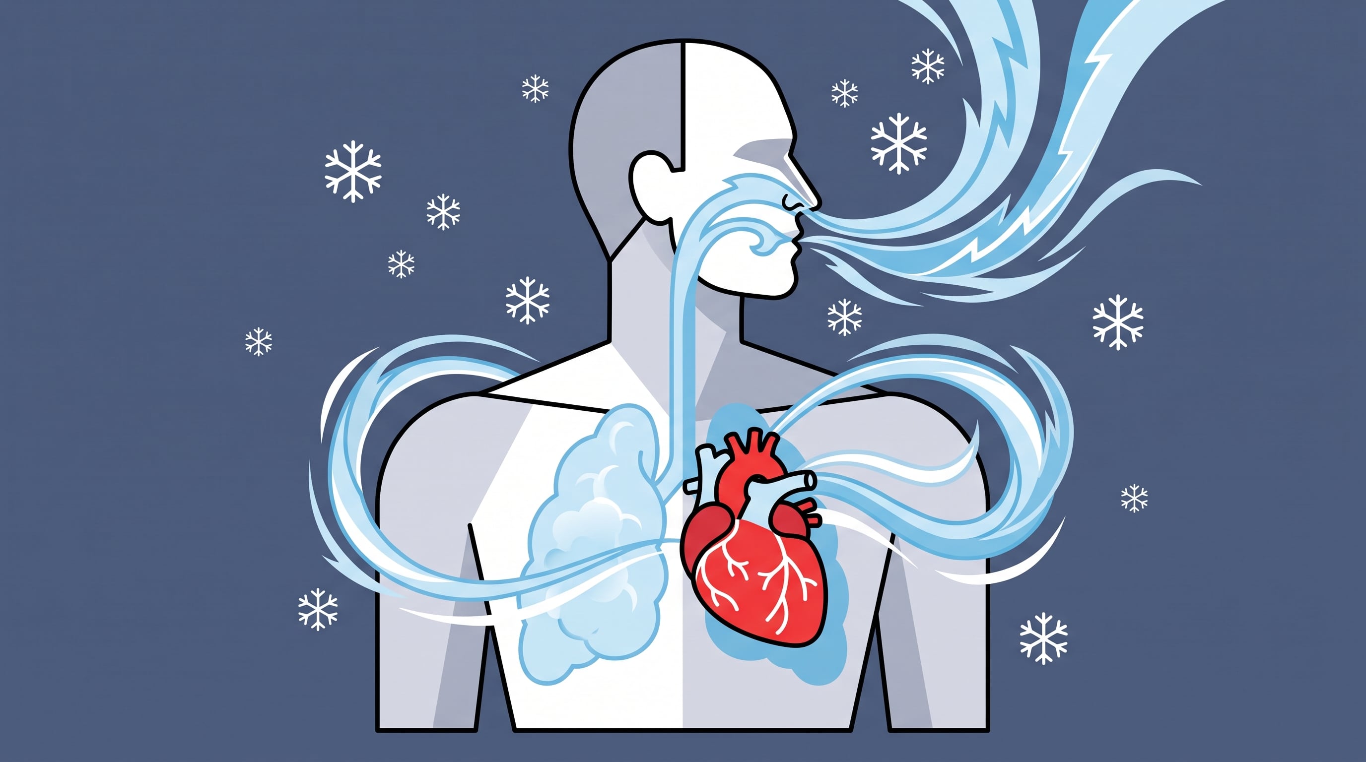 El clima frío, el enemigo del corazón y los pulmones: las recomendaciones de los expertos
