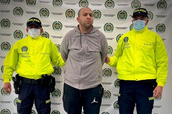 Dayonis Junior Orozco Castillo tras