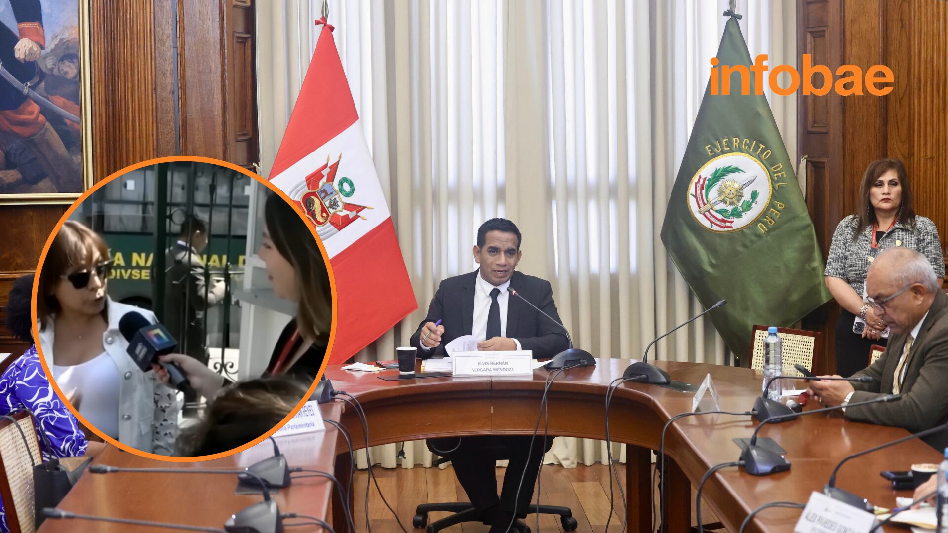 Presidente de la Comisión de Ética justifica amenaza de Kira Alcarraz y critica a periodista: “El respeto tiene que ser mutuo”