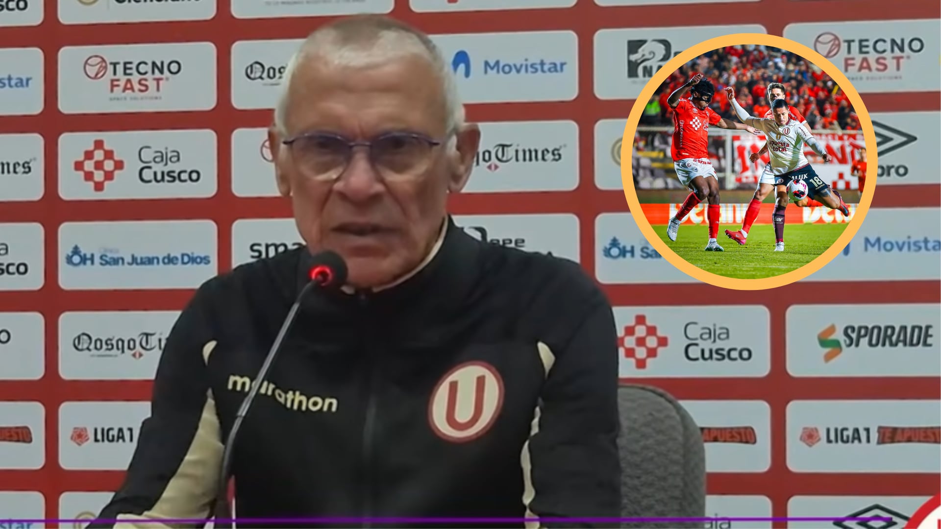 Héctor Cúper hizo autocrítica tras derrota de Universitario ante Cienciano: “Me da bronca, la estrategia no salió bien”