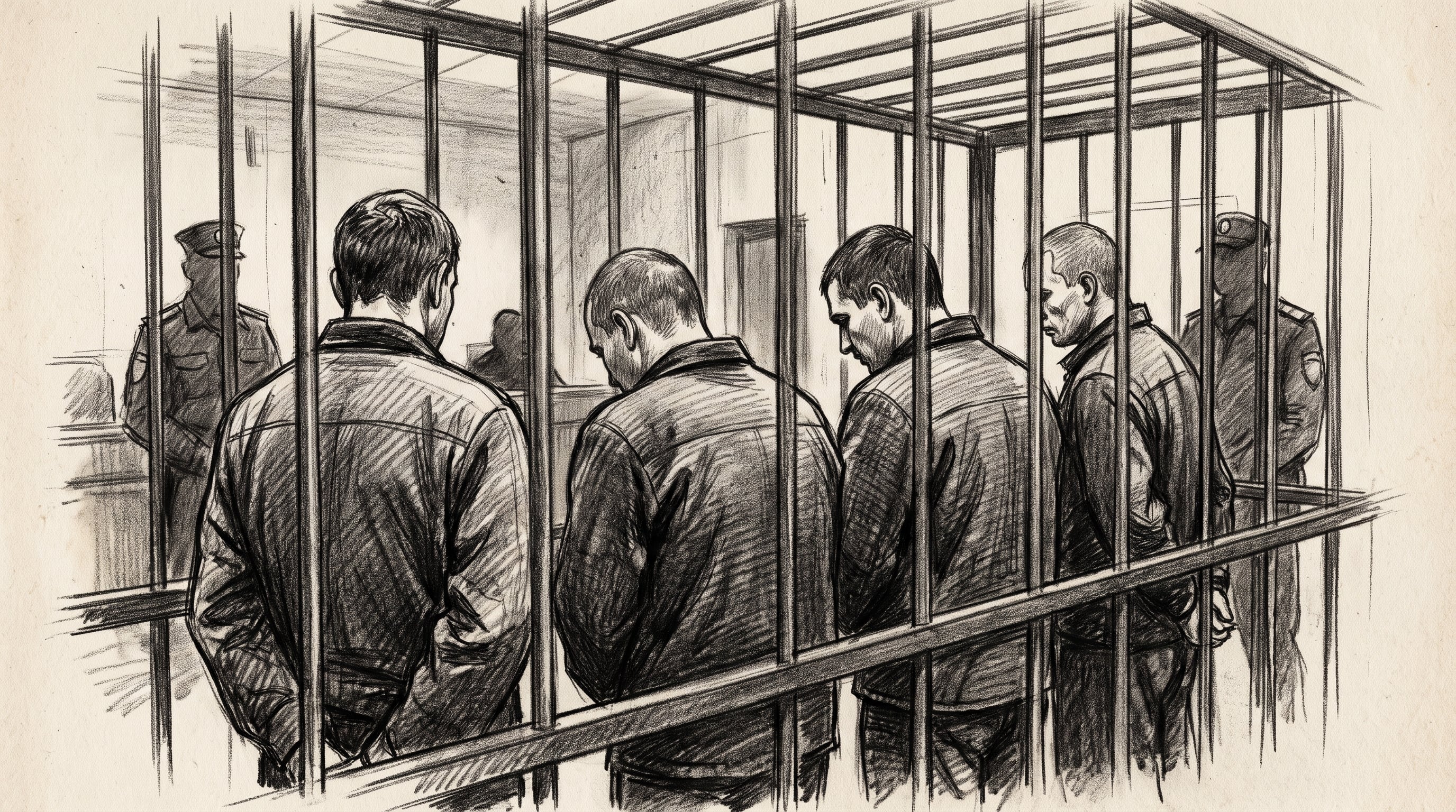Cuatro cubanos reciben dos años más de prisión en Rusia tras fugarse de una colonia penal