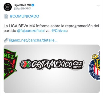 Reprogramaron el partido de Juárez
