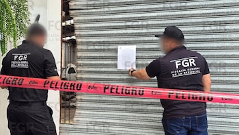 Cateo en Reynosa: FGR asegura 15 camionetas blindadas y un arsenal de cartuchos en una bodega