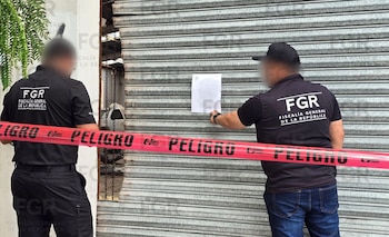 Un juez federal autorizó la diligencia por posesión de cartuchos de uso exclusivo del Ejército y uso de vehículo blindado. Crédito: FGR