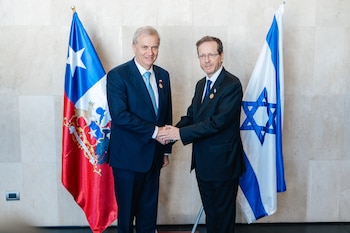 El presidente de Chile, José Antonio Kast, sostuvo un encuentro con el presidente de Israel, Isaac Herzog, durante una reunión bilateral en San José de Costa Rica. (EFE/ARCHIVO)