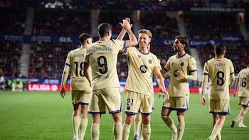 Crónica del CA Osasuna - FC Barcelona, 1-2