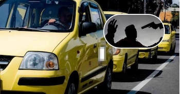 Al parecer, el conductor procedía a entregar las "vueltas" cuando fue increpado por los jóvenes - crédito Colprensa