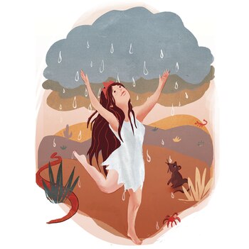 Una de las ilustraciones de