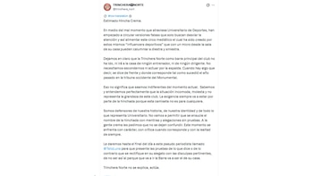 Um comunicado do Northern Trench depois que um jornalista afirmou que os torcedores foram à casa de Javier Rabanal.