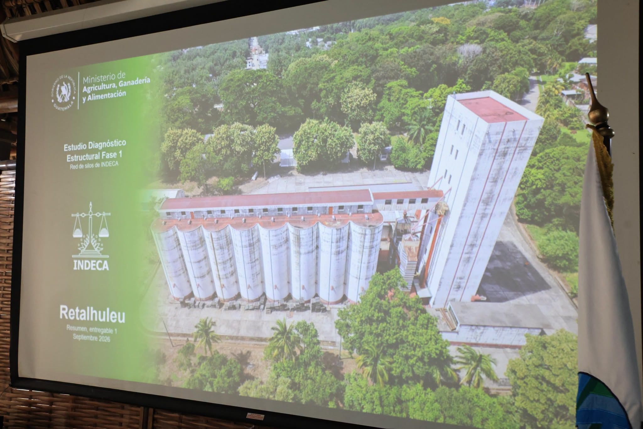 El MAGA y el INDECA aprobaron medidas para reforzar el almacenamiento y resguardo de alimentos ante la emergencia por sequía. (Ministerio de Agricultura, Ganadería y Alimentación de Guatemala)