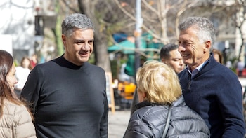 Jorge y Mauricio Macri