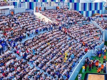 El programa estatal de becas busca ampliar su cobertura en la educación superior para alcanzar a más de 50 mil estudiantes universitarios y técnicos en todo el país (Cortesía: Secretaría de Prensa).