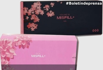 Envases de Misfill + -