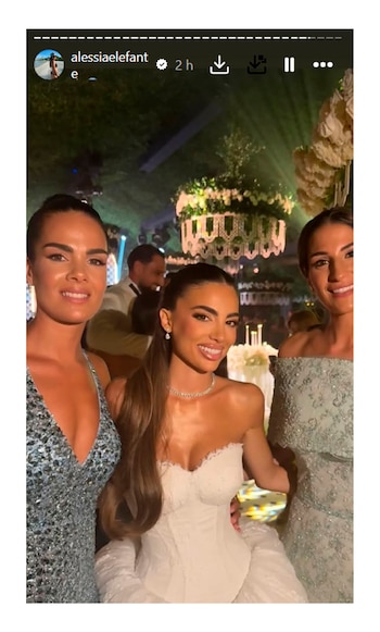 Casamiento de Gianluigi Donnarumma y Alessia Elefante