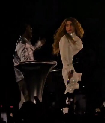 Shakira se llevó tremendo susto