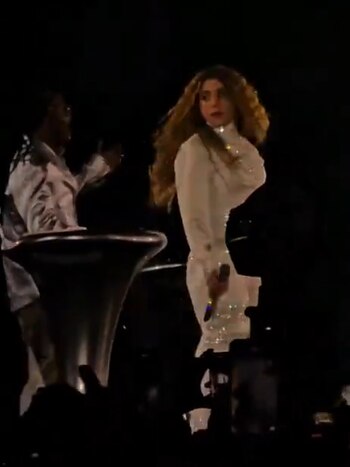 Shakira se llevó tremendo susto