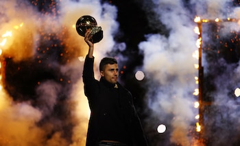 Rodri presentó al público del