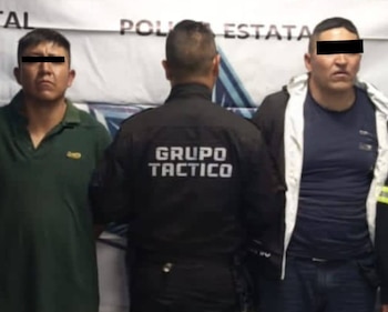 Fotografía de los detenidos. Crédito: